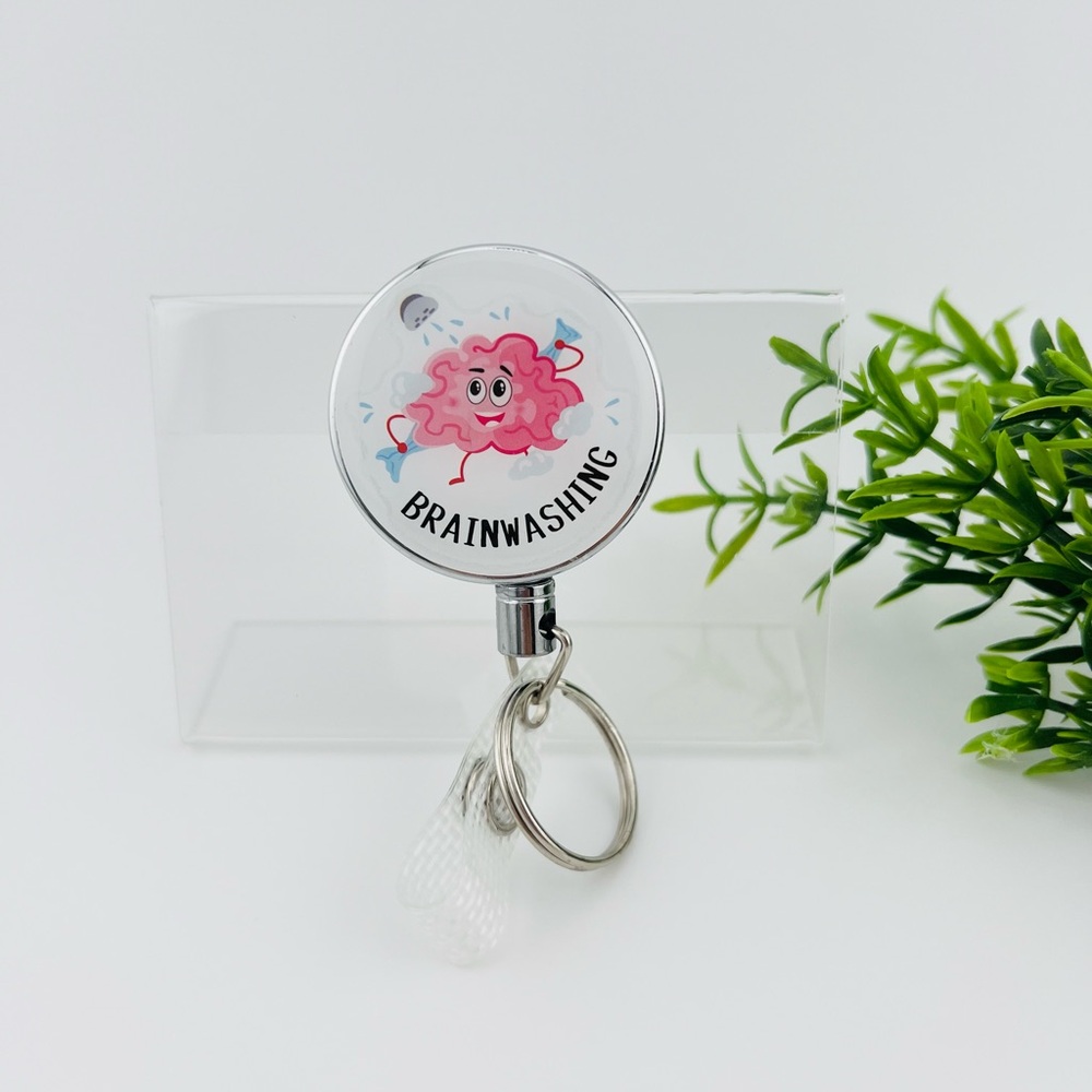 Funny brainwashing badge reel 🧠🤭🤭🧪